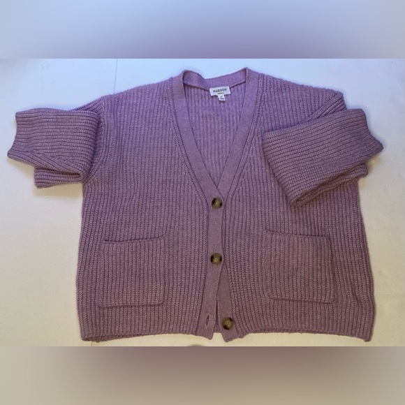 Hudson lilac button up sweater
Lg. - Picture 6 of 9